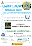 Locandina Canto de “La Balena” 2012