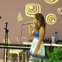 Silvia mentre canta