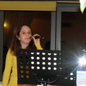 Silvia mentre canta