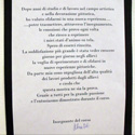Un pensiero della Docente del Laboratorio