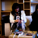 Michela prima dell'accoglienza