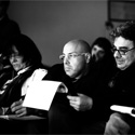 La giuria con Massimo Calabrese, Fulvio Tomaino e Michela Rofi