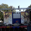 Martina durante il check sound