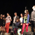 I ragazzi de 'La Balena' cantano l'inno del Nikday