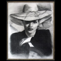 Donna con cappello