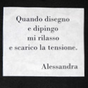 Alessandra e il disegno