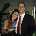 Martina con Francesco il Presentatore del Live Song Festival