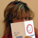 Michela durante la mostra