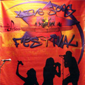 Lo striscione del Live Song Festival
