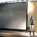 Martina che canta